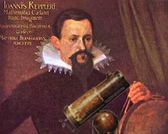 Портрет Кеплера в 1620 г., автор неизвестен