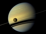 Титан удаляется от Сатурна в 100 раз быстрее, чем предполагалось.