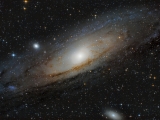 Благоприятное время для наблюдений за галактикой Андромеда. 