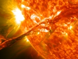 Первые вспышки нового периода активности Солнца