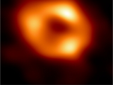 Фотография черной дыры в центре нашей галактики
